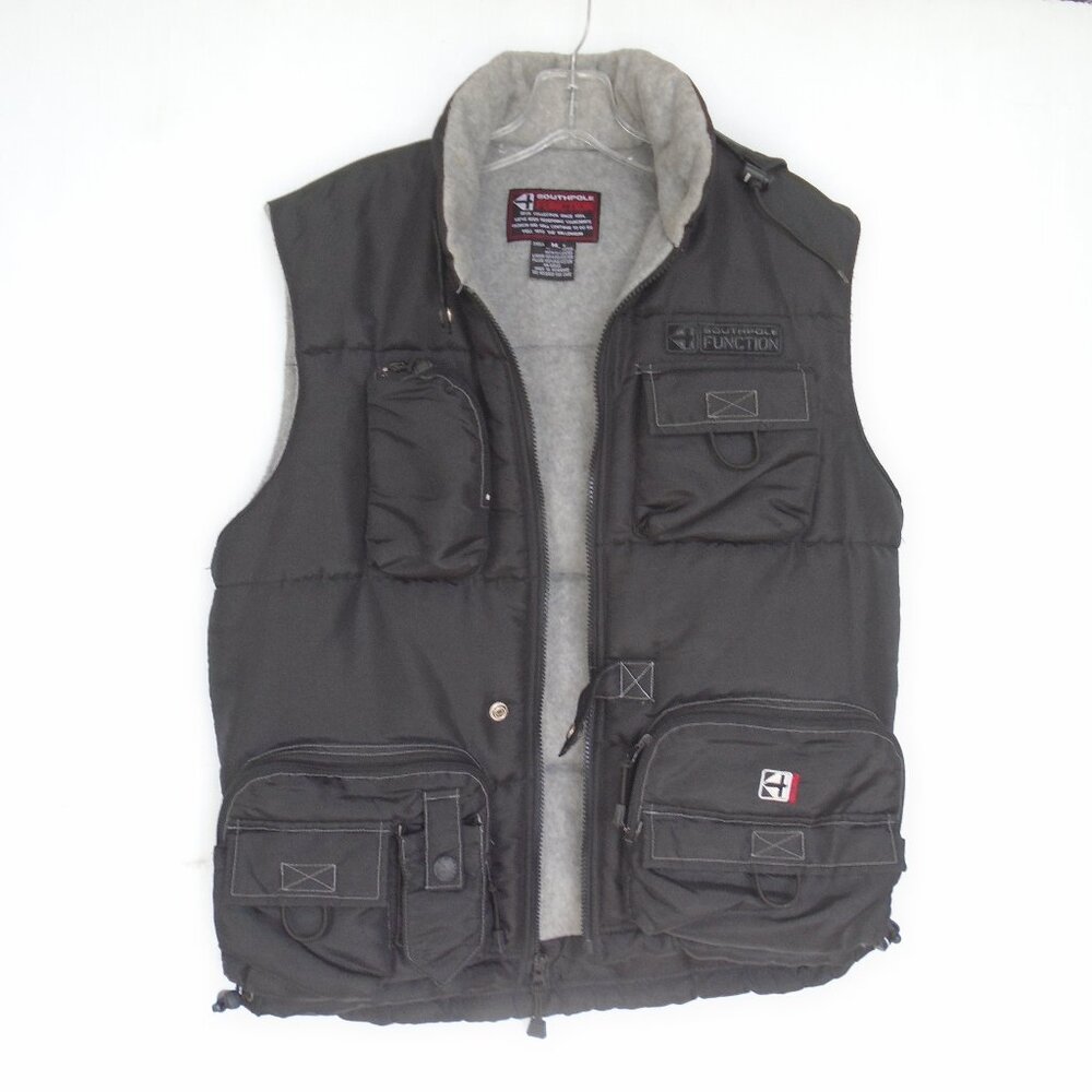 Southpole Function Blanket Lined Utility Vest Men… - image 1